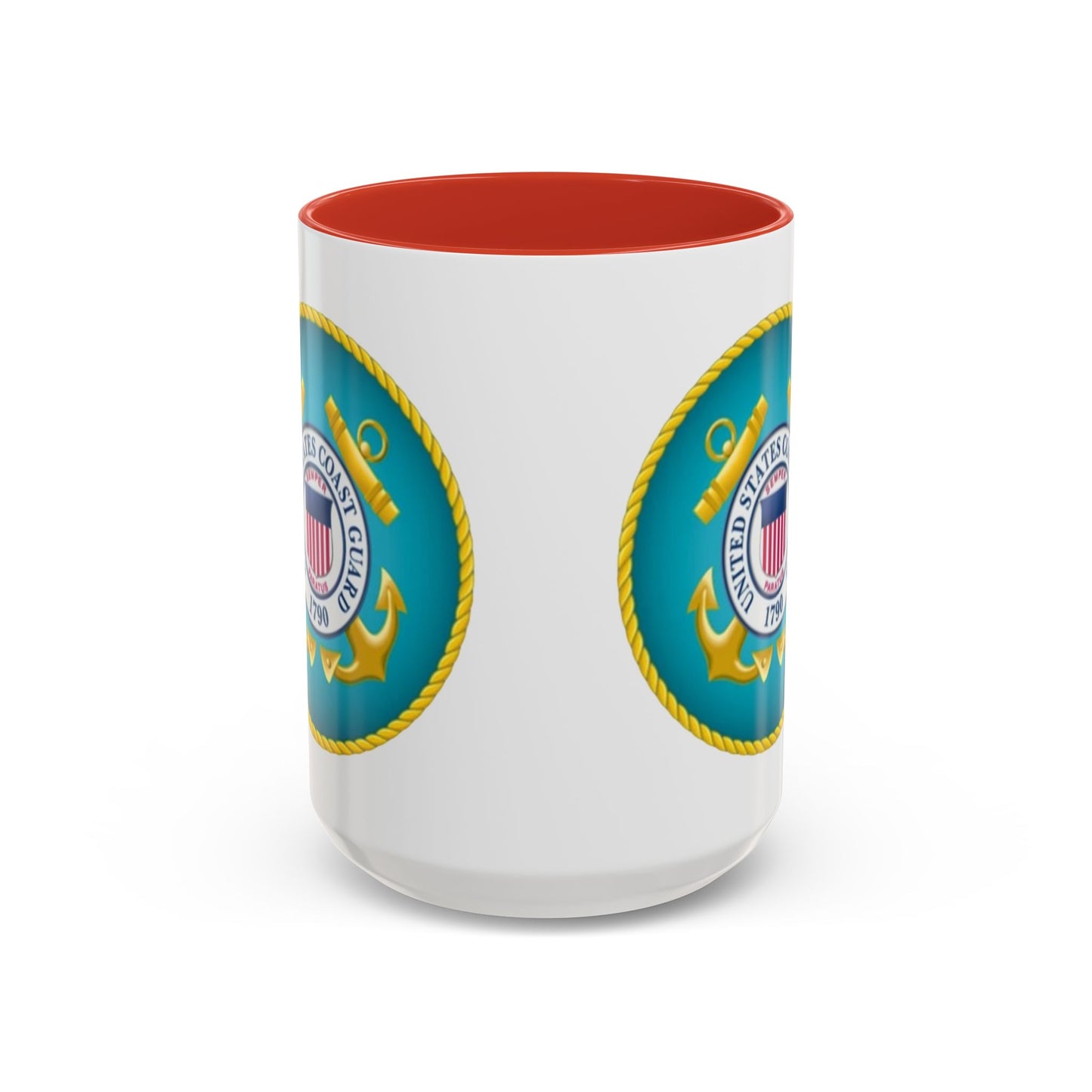 US Coast Guard 2-Tone Coffee Mug