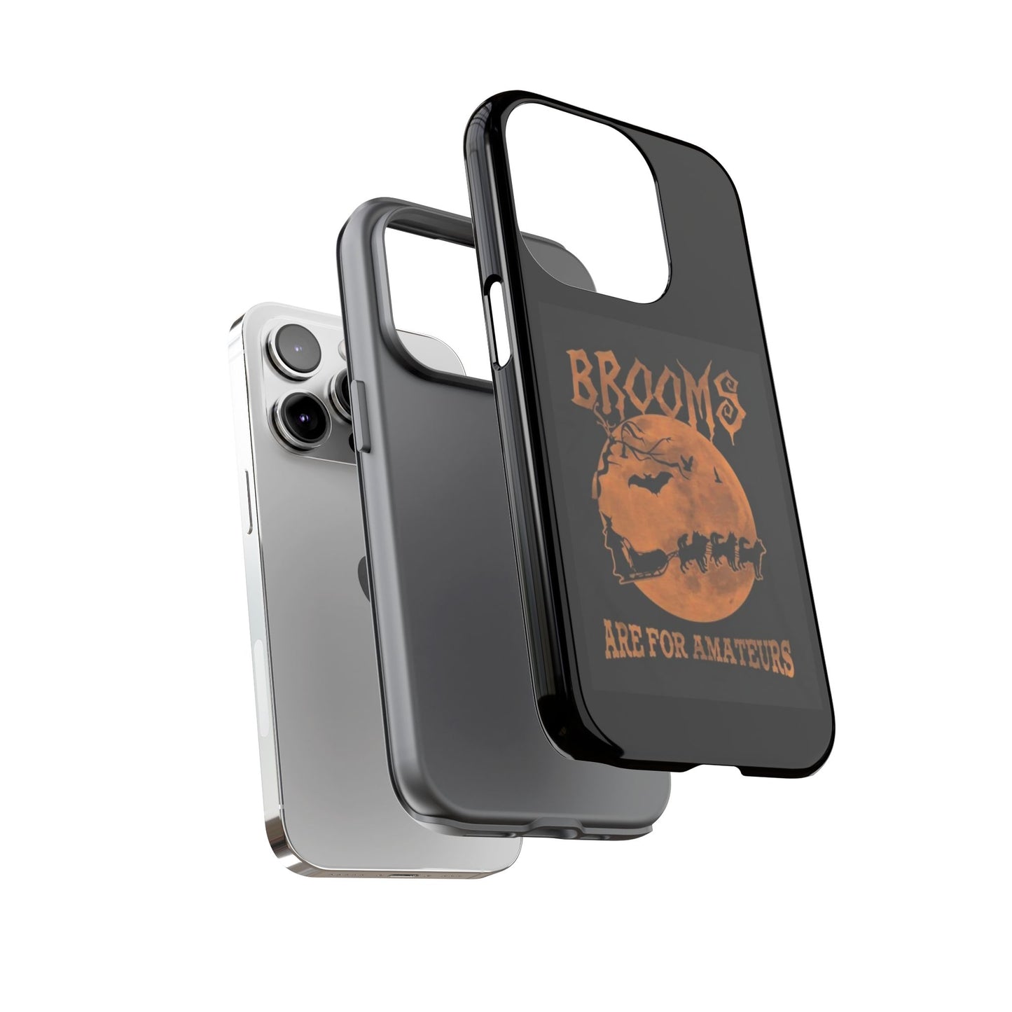 Brooms Are For Amateurs iPhone Case