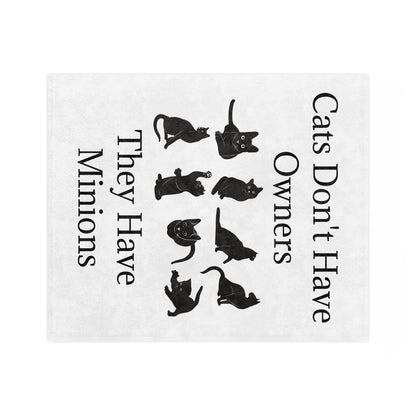 Cat Minions Velveteen Microfiber Blanket