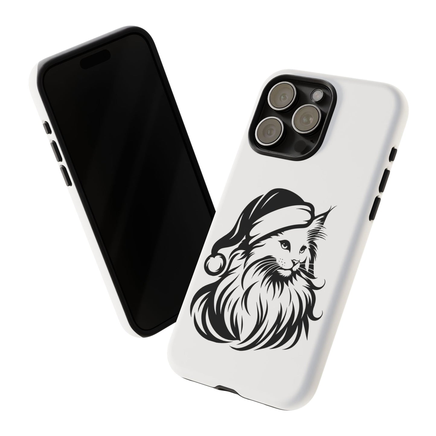 Santa Paws Cat iPhone Case