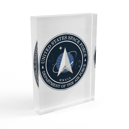 US Space Force Acrylic Photo Block