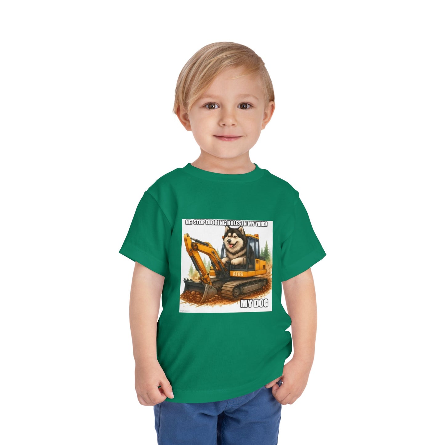 Digmaster Toddler Unisex Short Sleeve Crewneck Tee