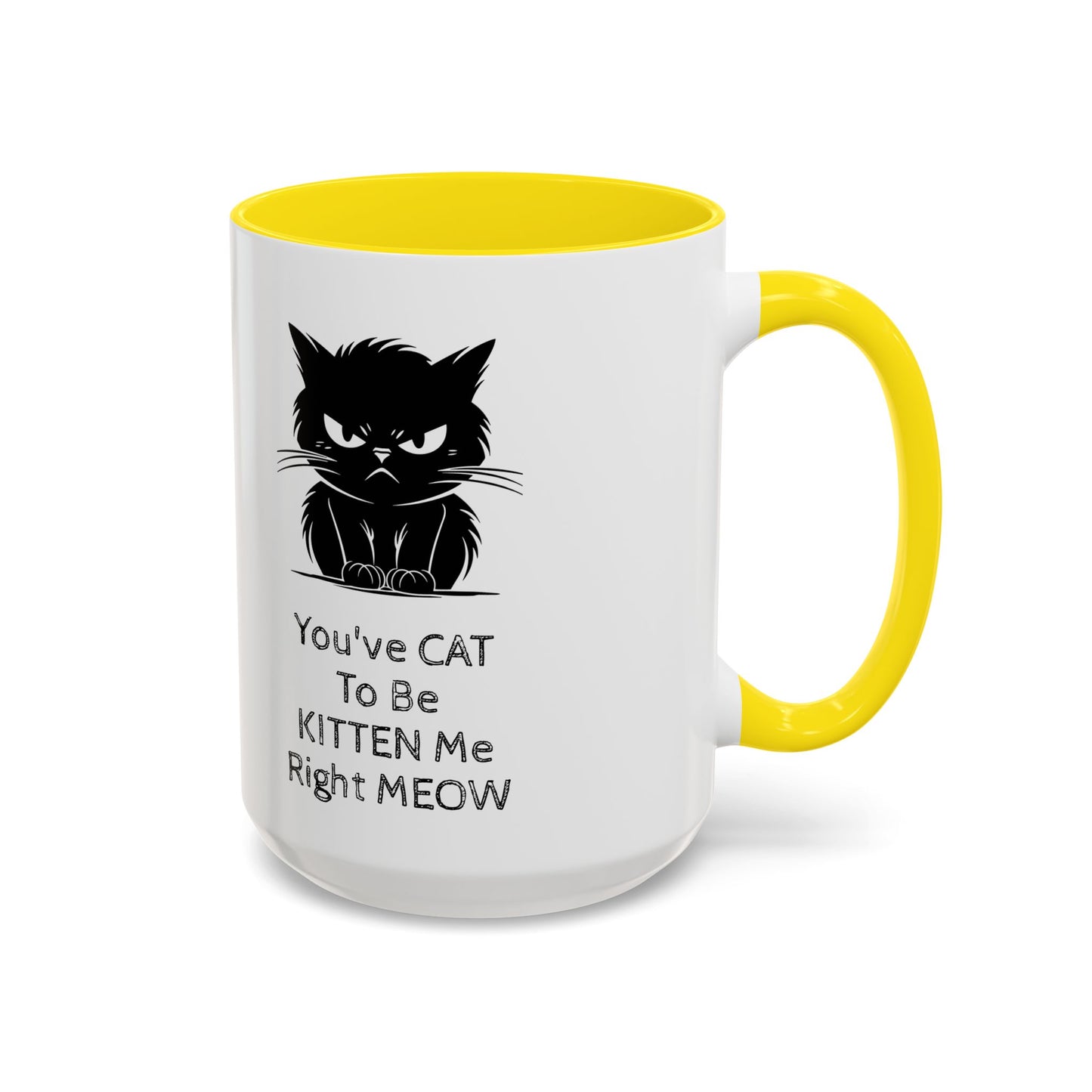 Kitten Me 2-Tone Coffee Mug