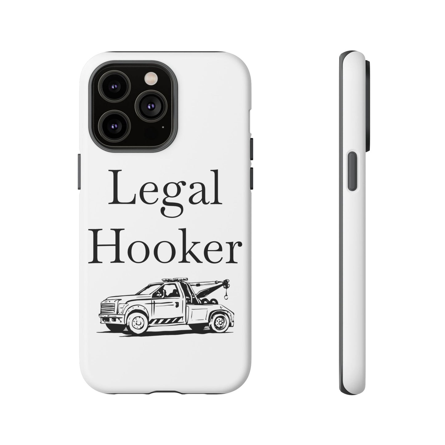 Legal H**ker Wheel Lift Tow Truck iPhone Case