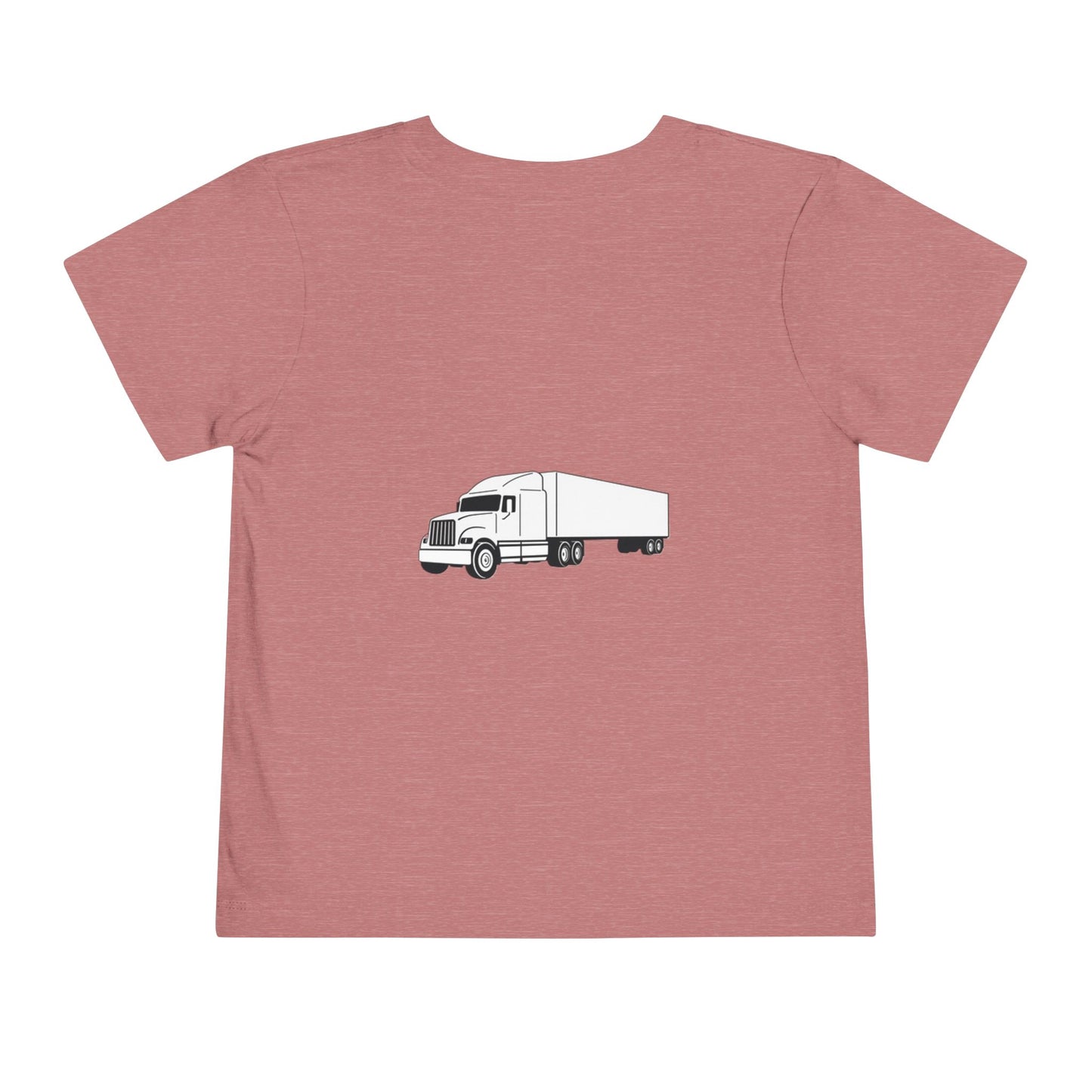 Semi Truck Toddler Unisex Short Sleeve Crewneck Tee
