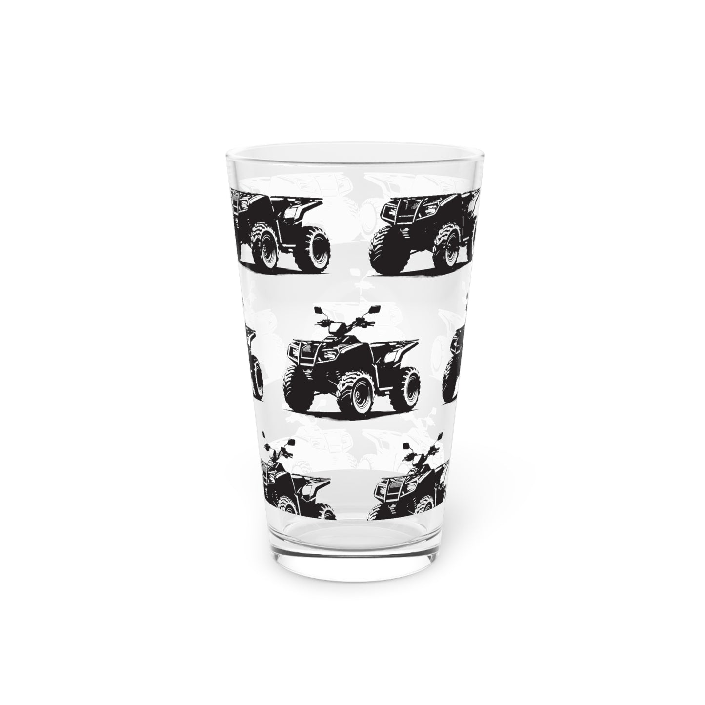 Off The Beaten Path Quad Drinking Glass