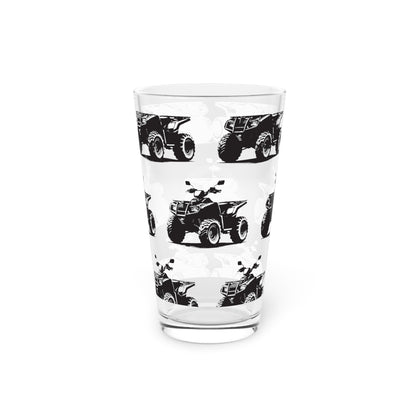 Off The Beaten Path Quad Drinking Glass