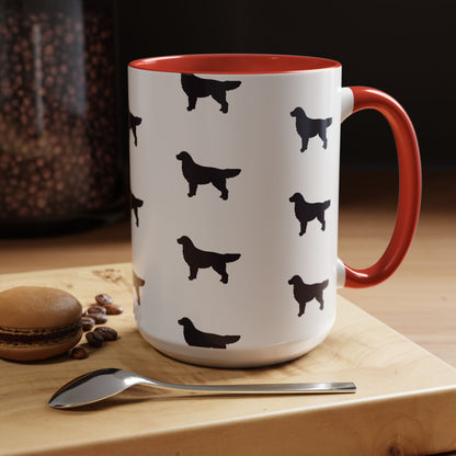 Golden Silhouette 2-Tone Coffee Mug