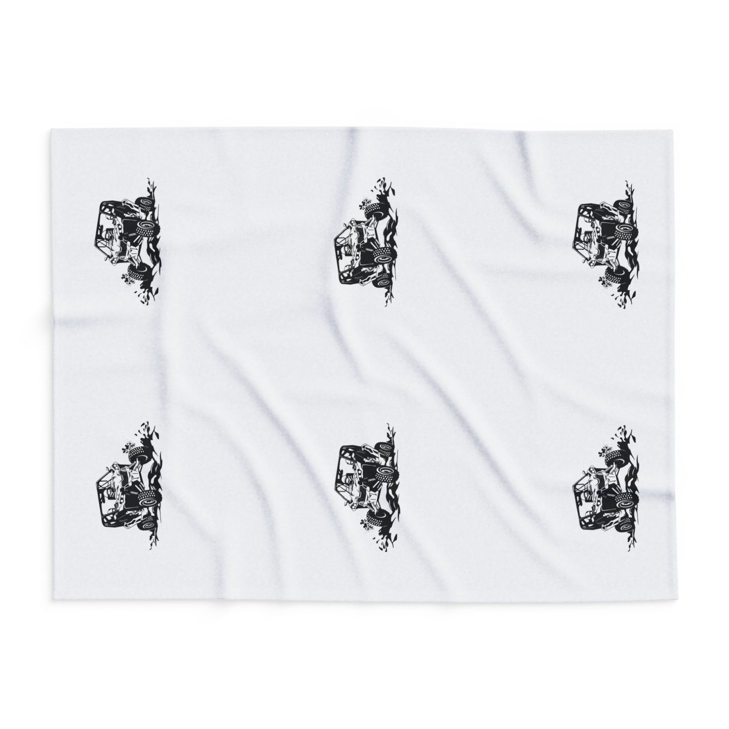 Slinging Mud Side By Side Arctic Fleece Blanket
