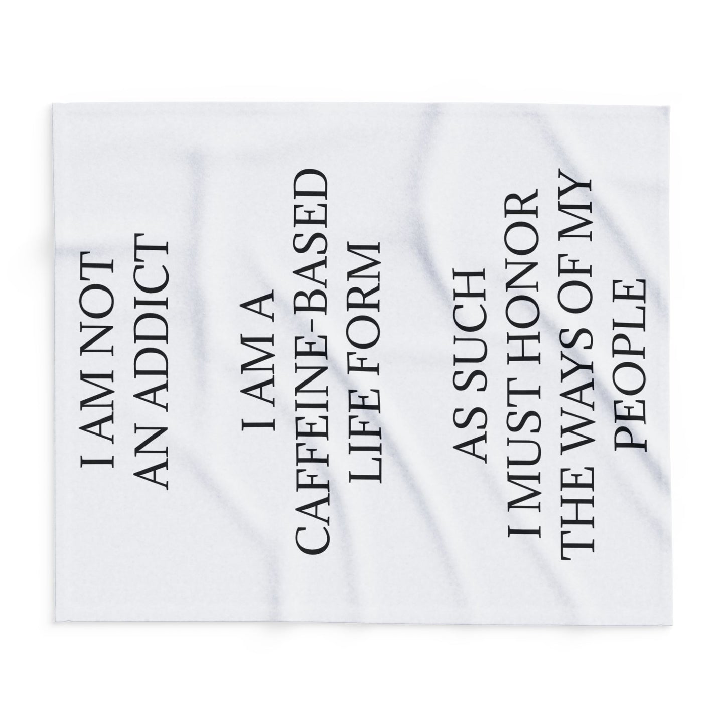 Not An Addict Arctic Fleece Blanket