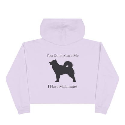 You Don't Scare Me Women's Crop Hoodie