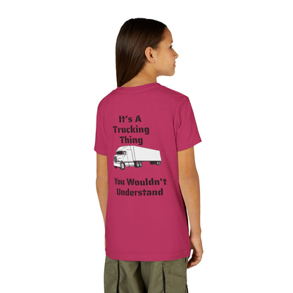 Trucking Thing Youth Unisex Short Sleeve Crewneck Tee