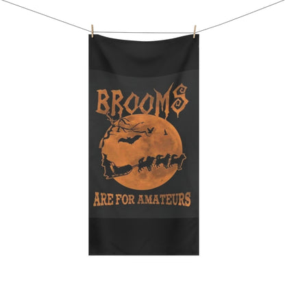 Brooms Are For Amateurs Mink-Cotton  Beach Towel