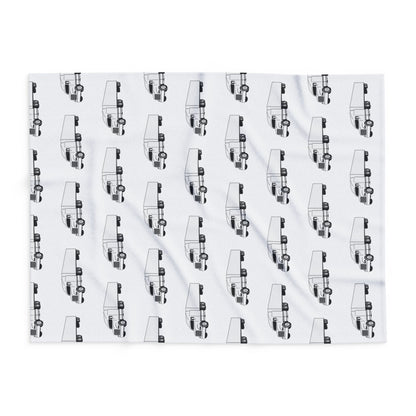 Semi Truck Arctic Fleece Blanket