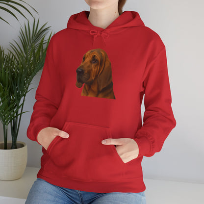 Bloodhound Head Unisex Hoodie