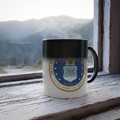 US Air Force Color Changing Mug