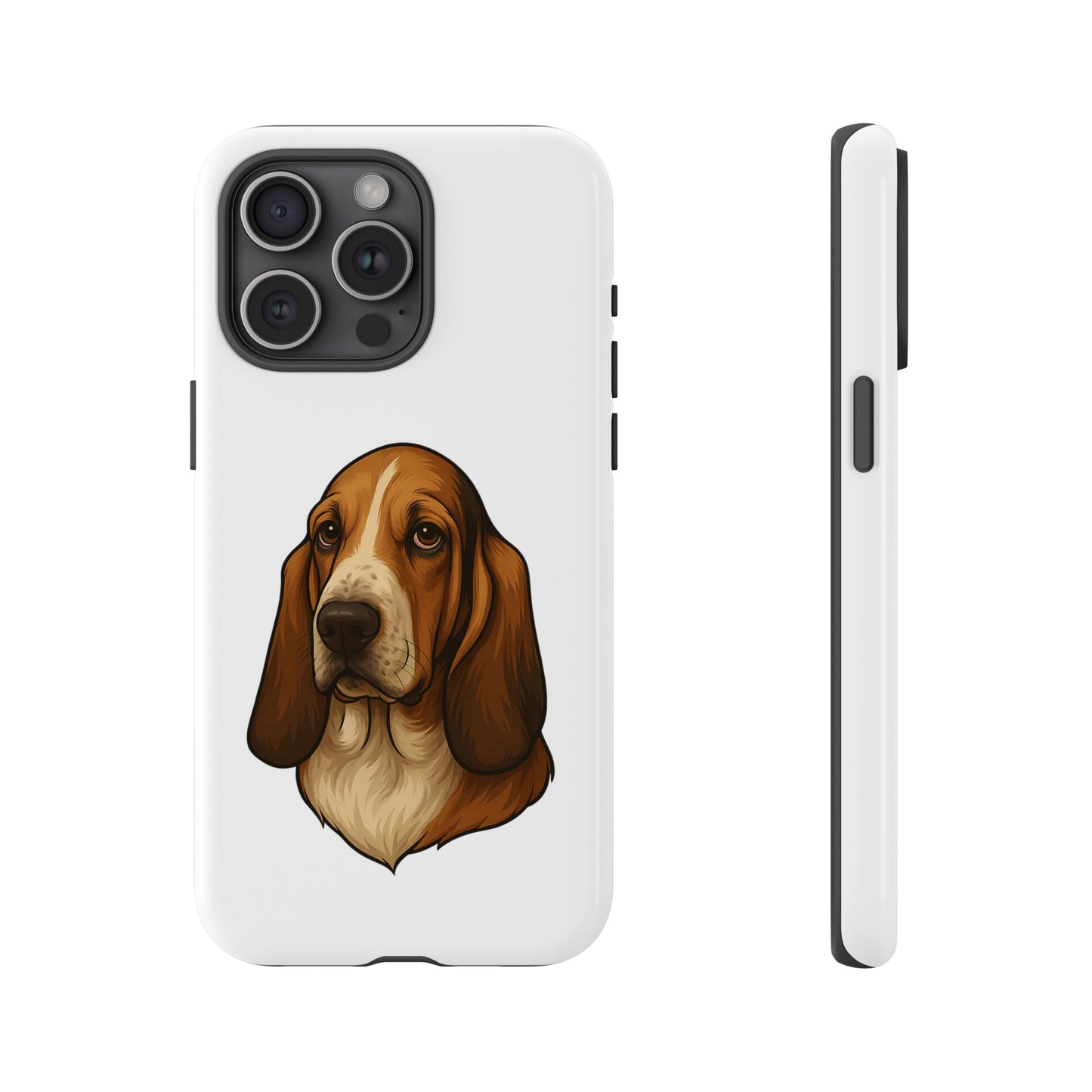 Basset Hound Head iPhone Case