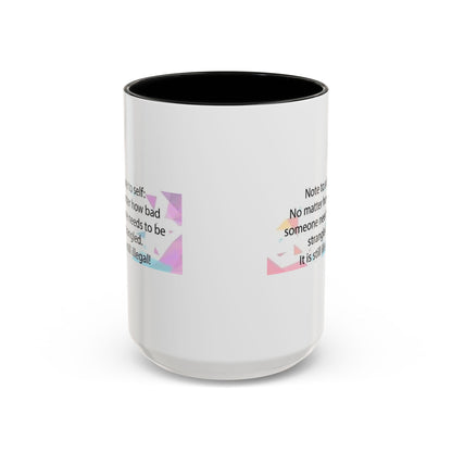 Note To Self 2-Tone Coffee Mug