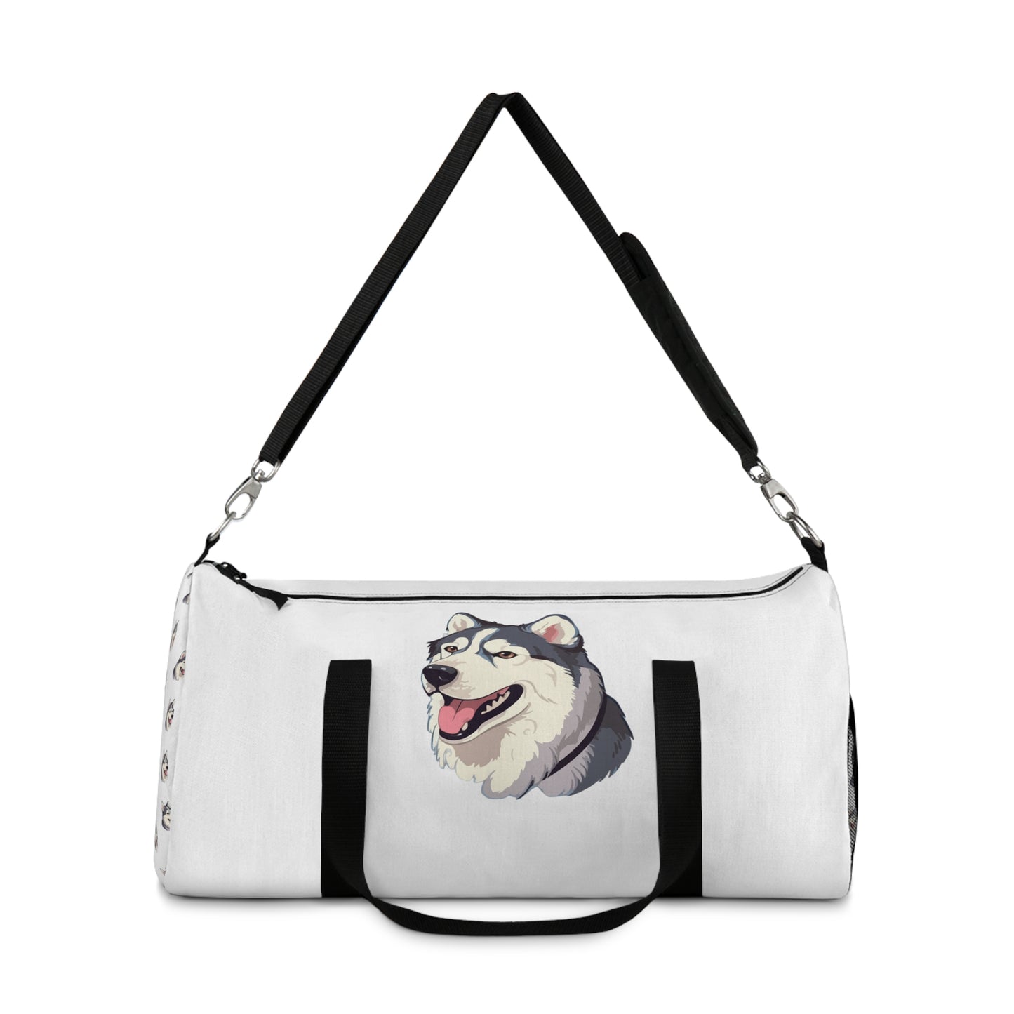 Malamute Head Duffel Bag