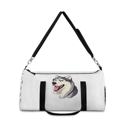 Malamute Head Duffel Bag