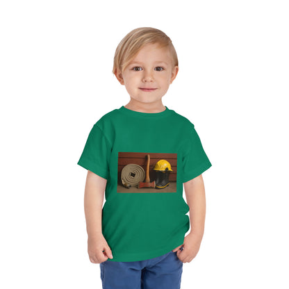 Fire/Rescue Appreciation Toddler Unisex Short Sleeve Crewneck Tee