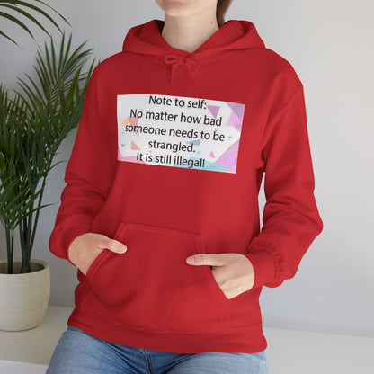 Note To Self Unisex Hoodie