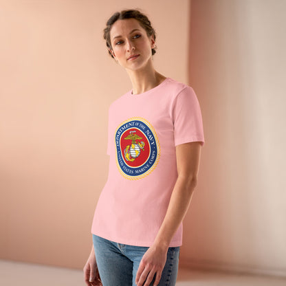 US Marine Corps Women's Short Sleeve Crewneck Tee