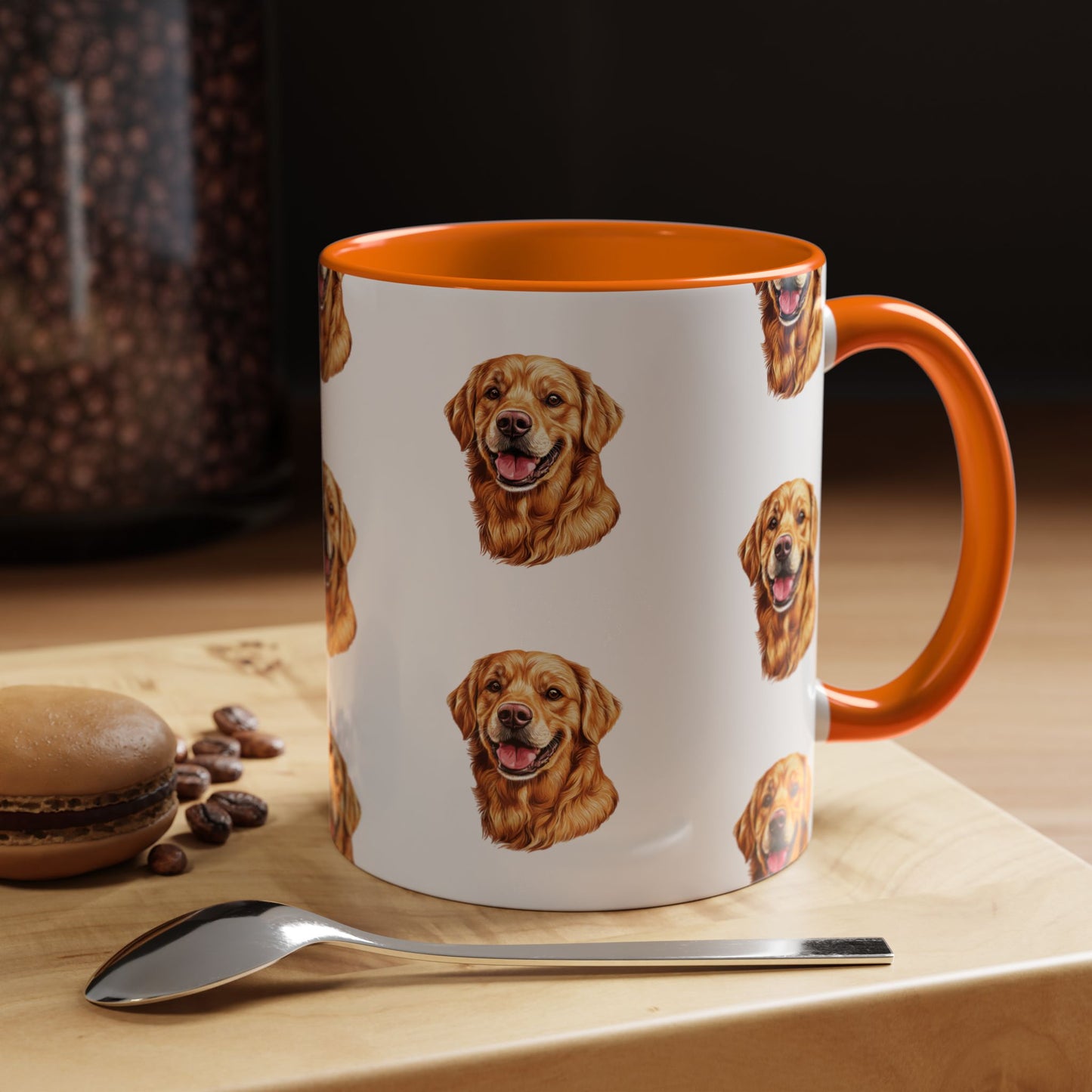 Golden Head 2-Tone Coffee Mug