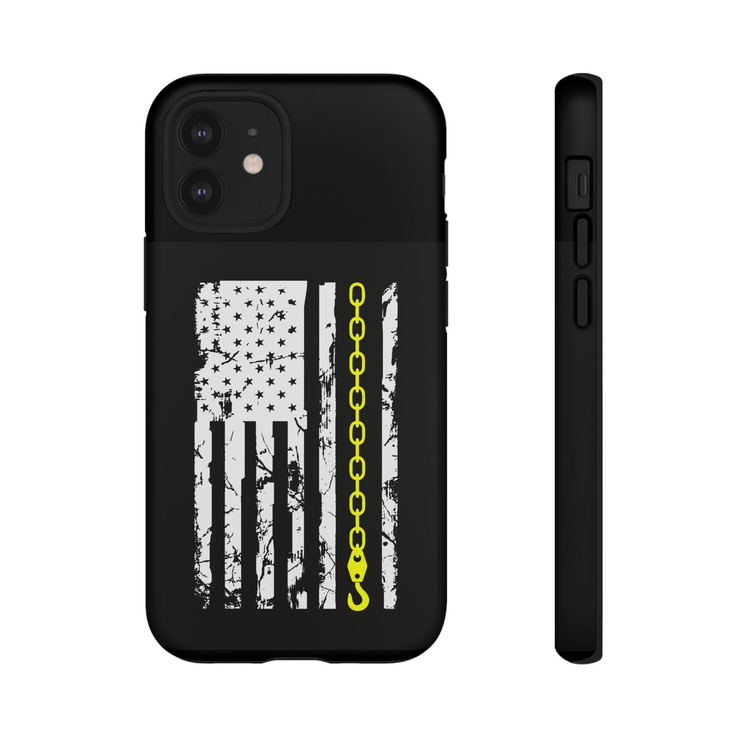 Thin Yellow Line iPhone Case