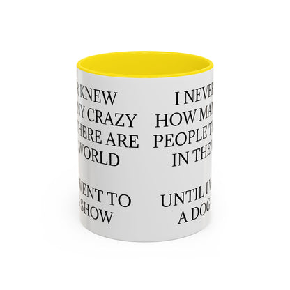 Never Knew 2-Tone Coffee Mug