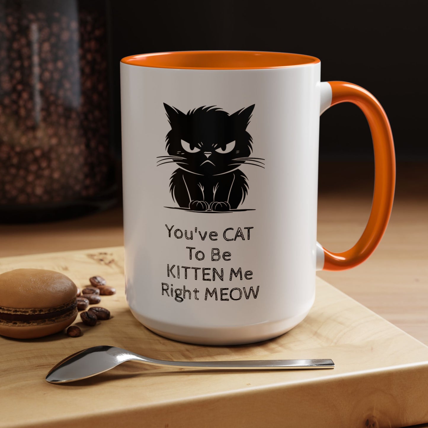 Kitten Me 2-Tone Coffee Mug