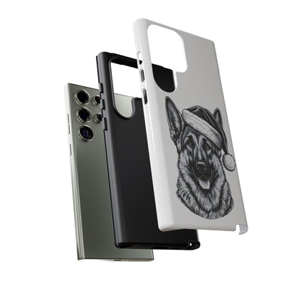 Santa Paws German Shepherd Samsung Case