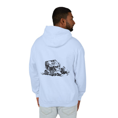 Slingin' Mud Side By Side Unisex Lightweight Hoodie
