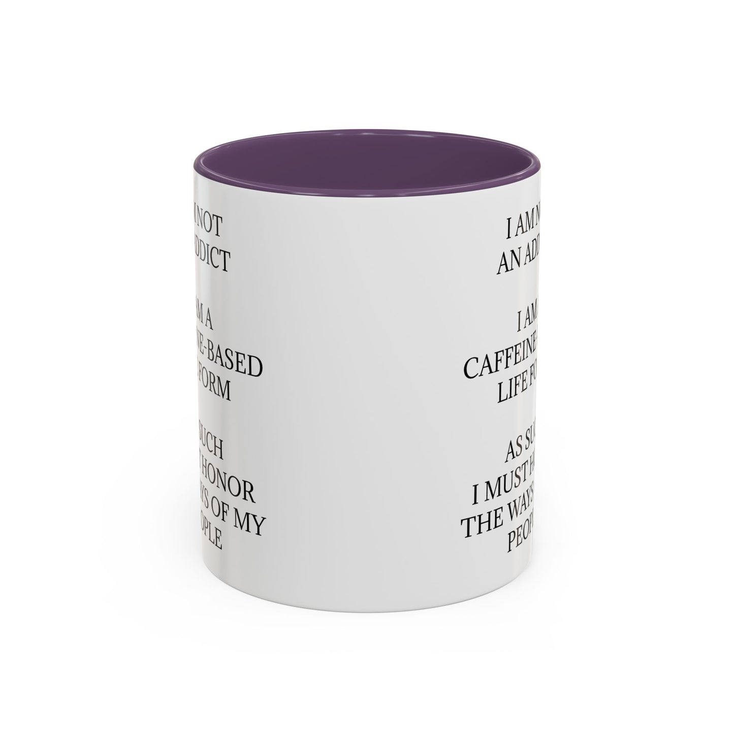 Not An Addict 2-Tone Coffee Mug