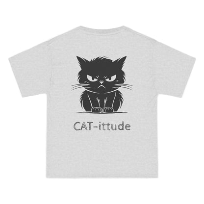 Cat-ittude Men's Short-Sleeve Crewneck Tee