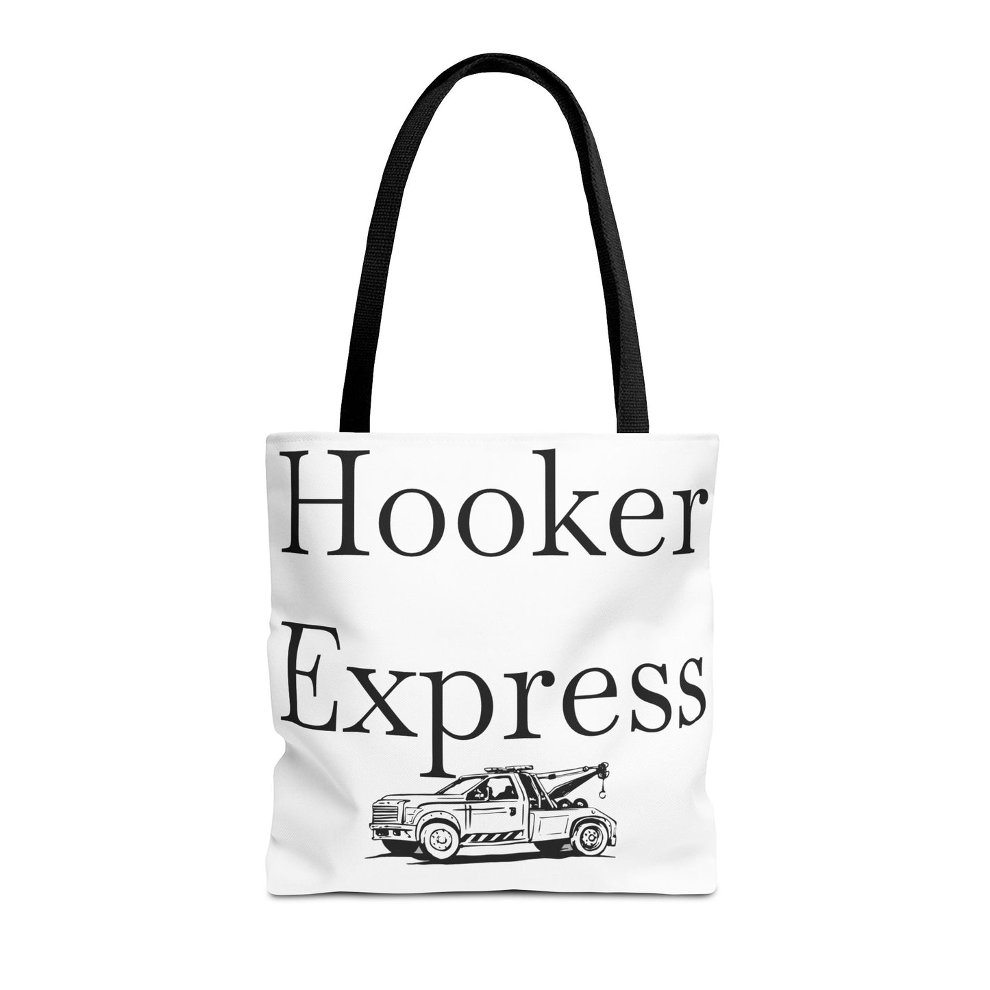 H**ker Express Wheel Lift Tow Truck Tote Bag