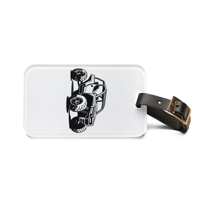 Off The Beaten Path Side By Side Leather Strap Luggage Tag