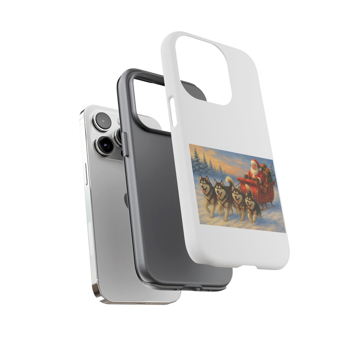 Dashing Through The Snow iPhone Case
