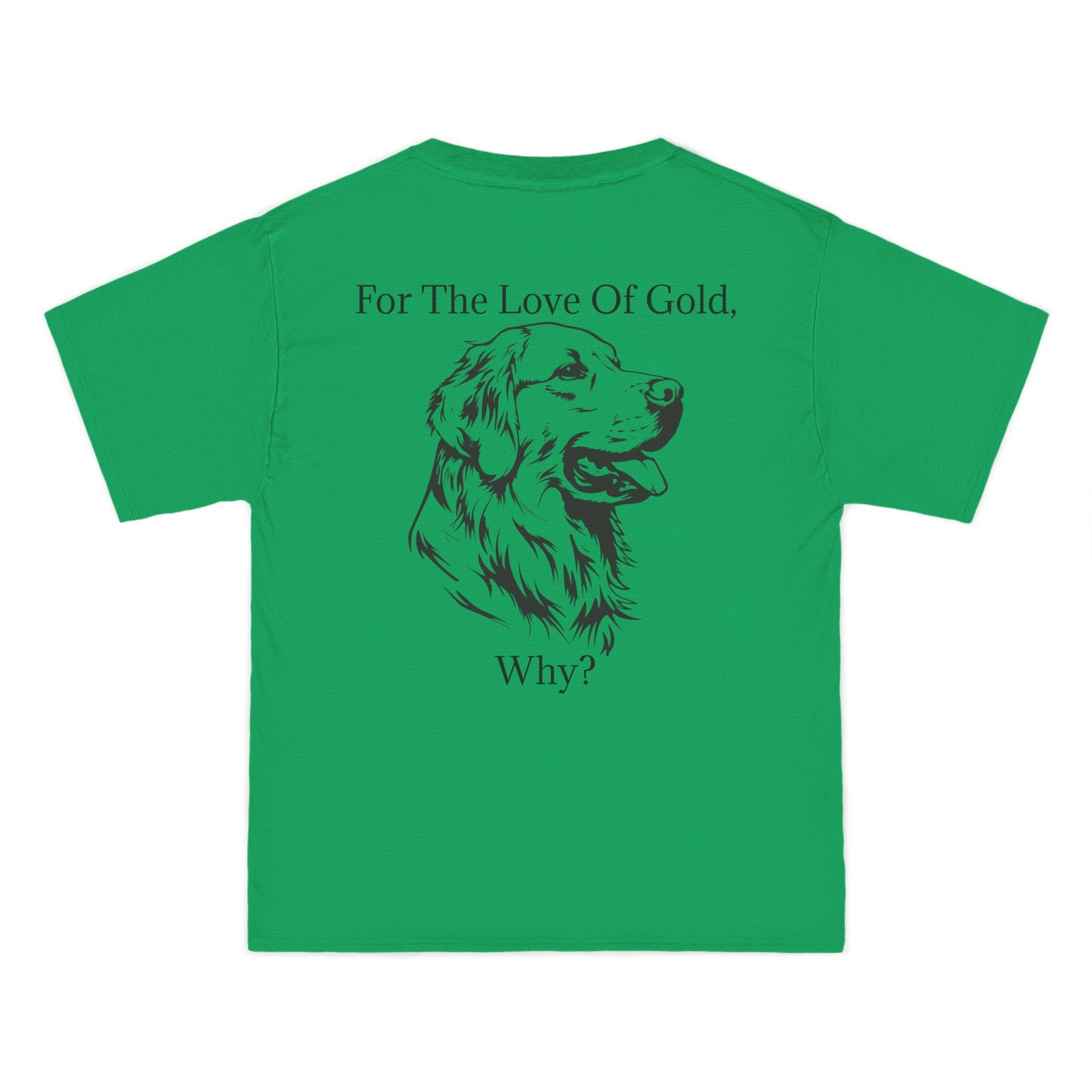 For The Love Of Gold Men's Short-Sleeve Crewneck Tee