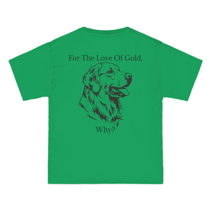 For The Love Of Gold Men's Short-Sleeve Crewneck Tee
