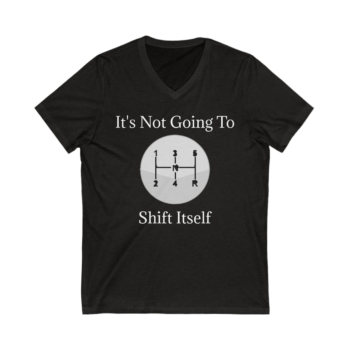 Shift Itself Unisex Short Sleeve V-Neck Tee