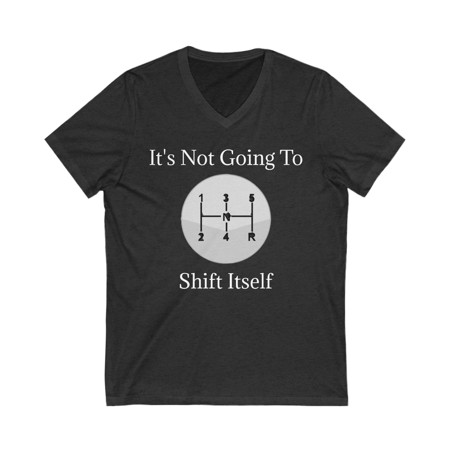 Shift Itself Unisex Short Sleeve V-Neck Tee