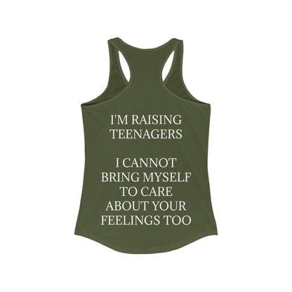 Raising Teenagers Women's Racerback Tank