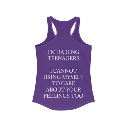 Raising Teenagers Women's Racerback Tank