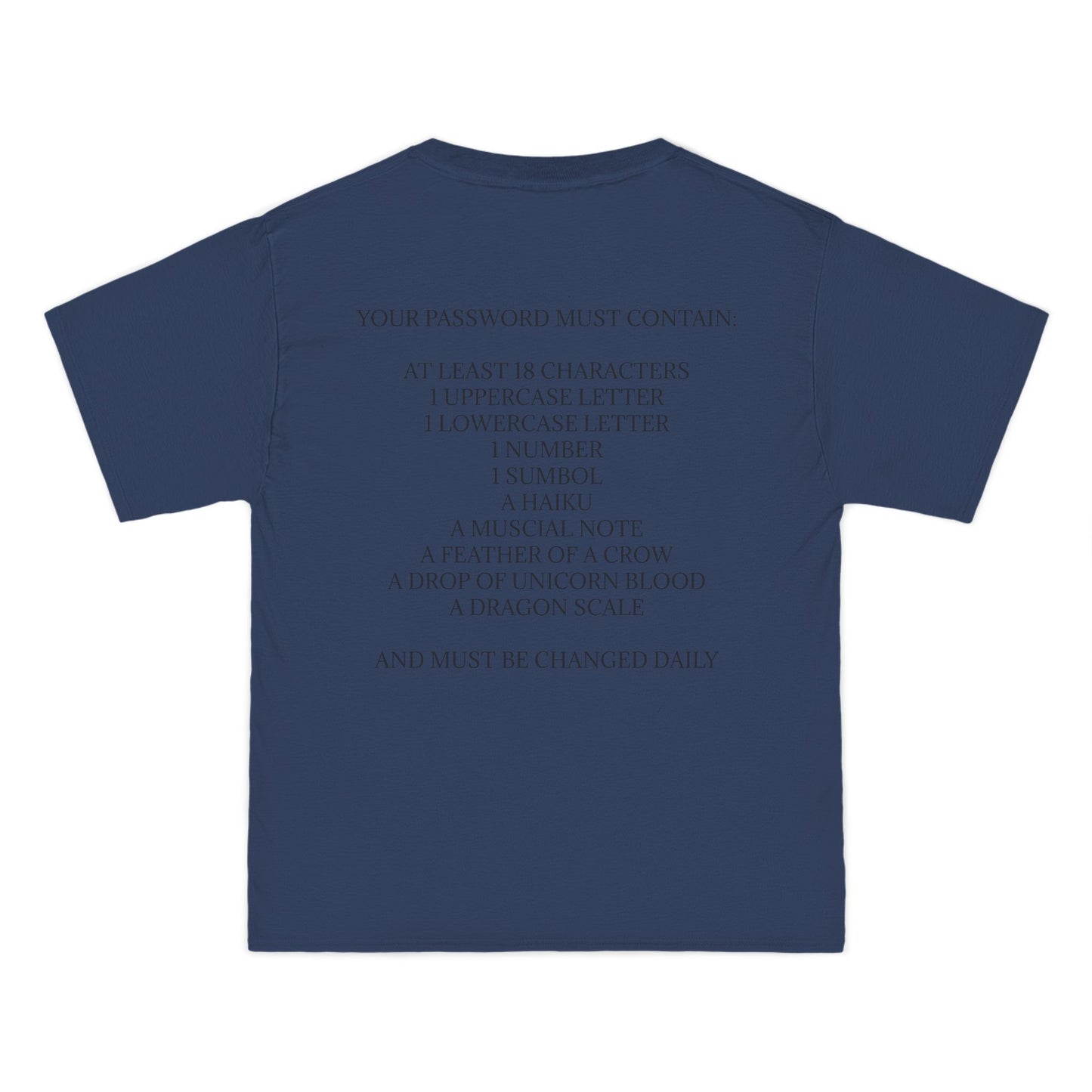 Password Men's Short-Sleeve Crewneck Tee