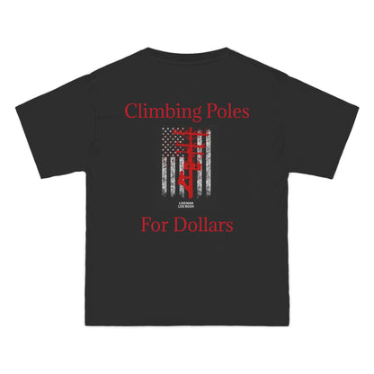 Climbing Poles Men's Short-Sleeve Crewneck Tee