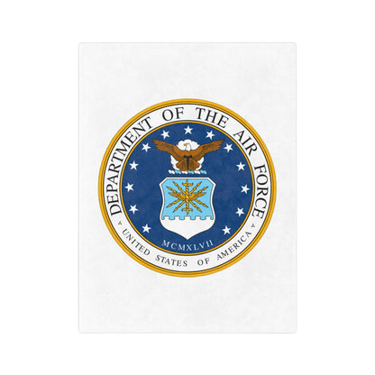 US Air Force Velveteen Microfiber Blanket
