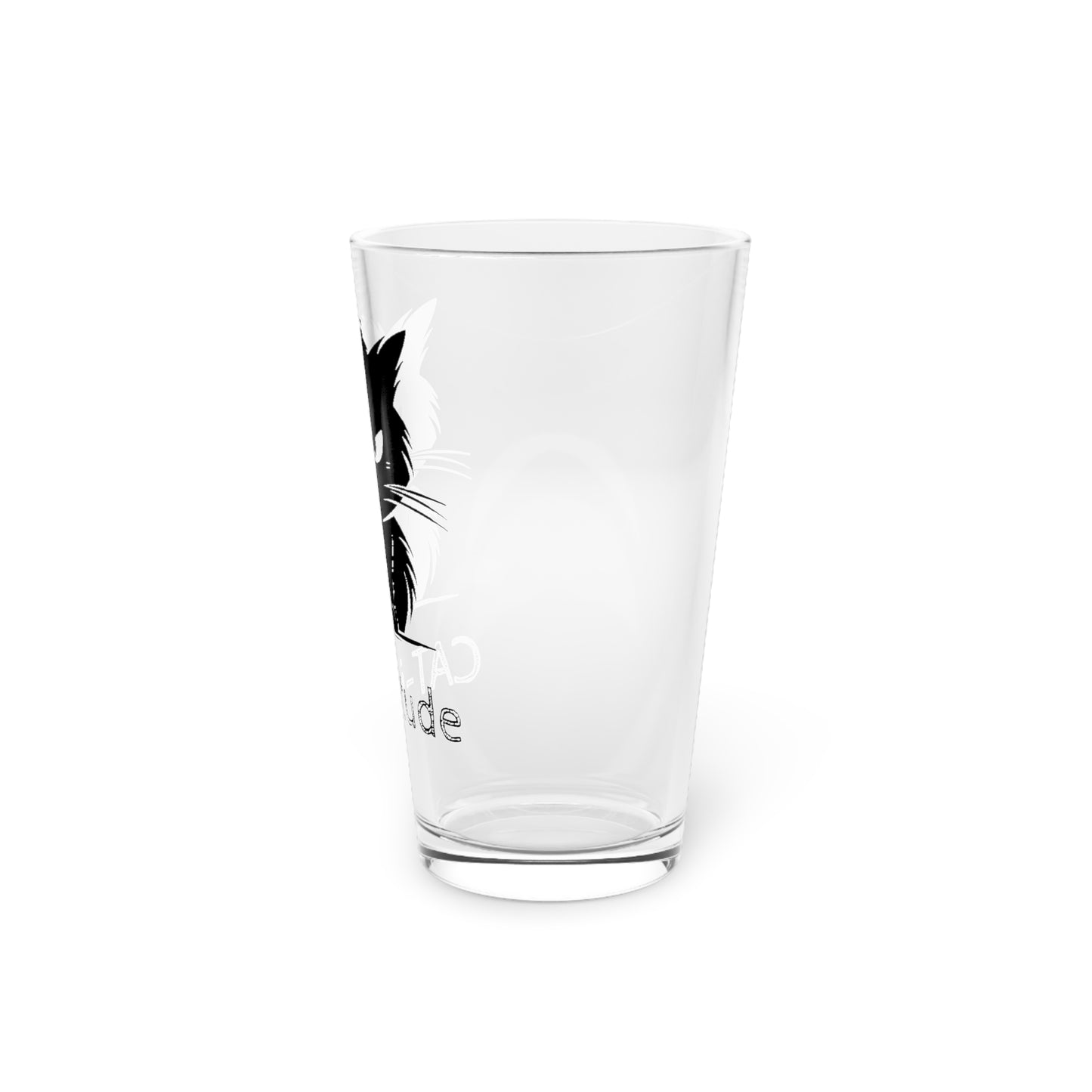 CAT-ittude Drinking Glass
