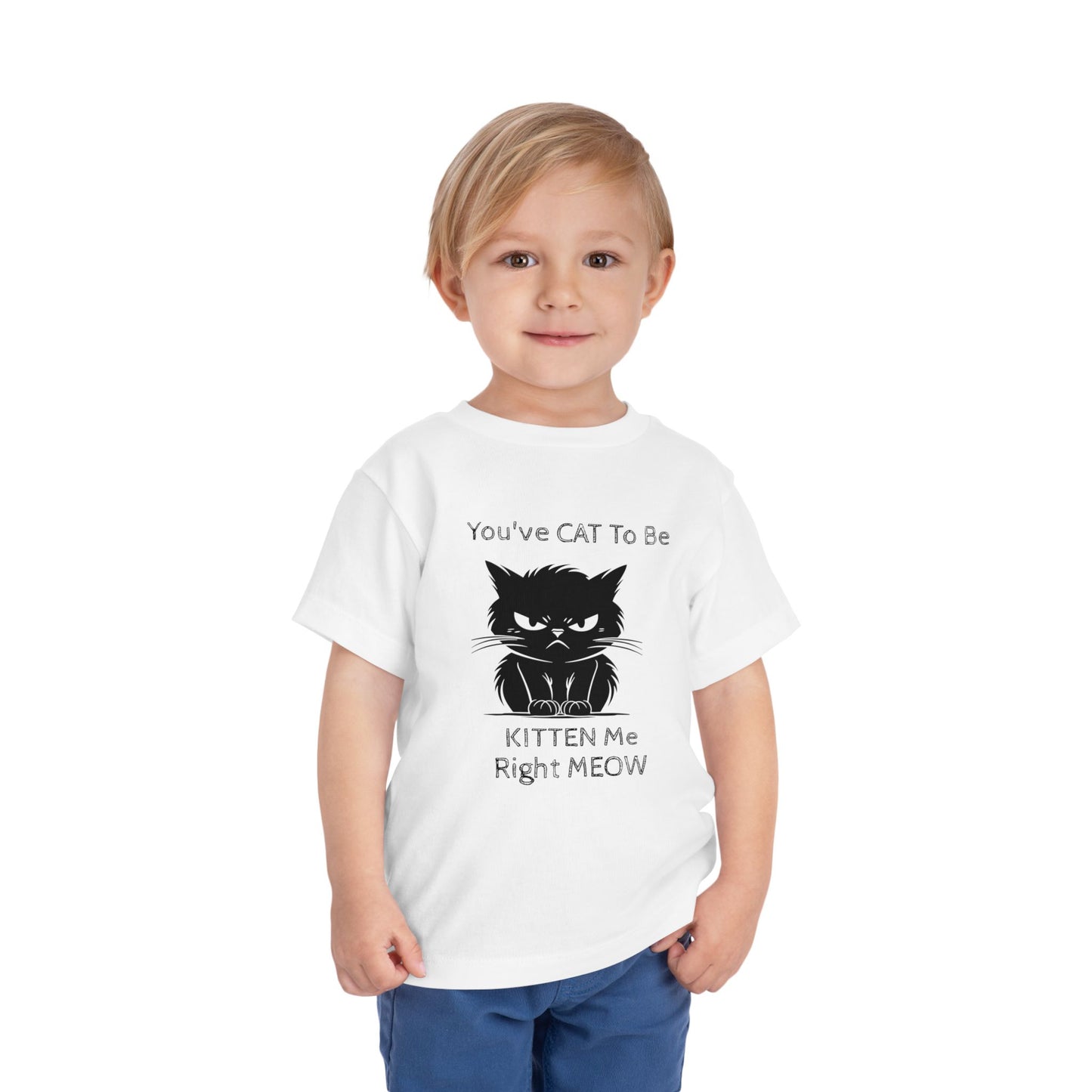 Kitten Me Toddler Unisex Short Sleeve Crewneck Tee