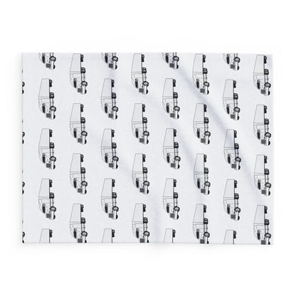 Semi Truck Arctic Fleece Blanket